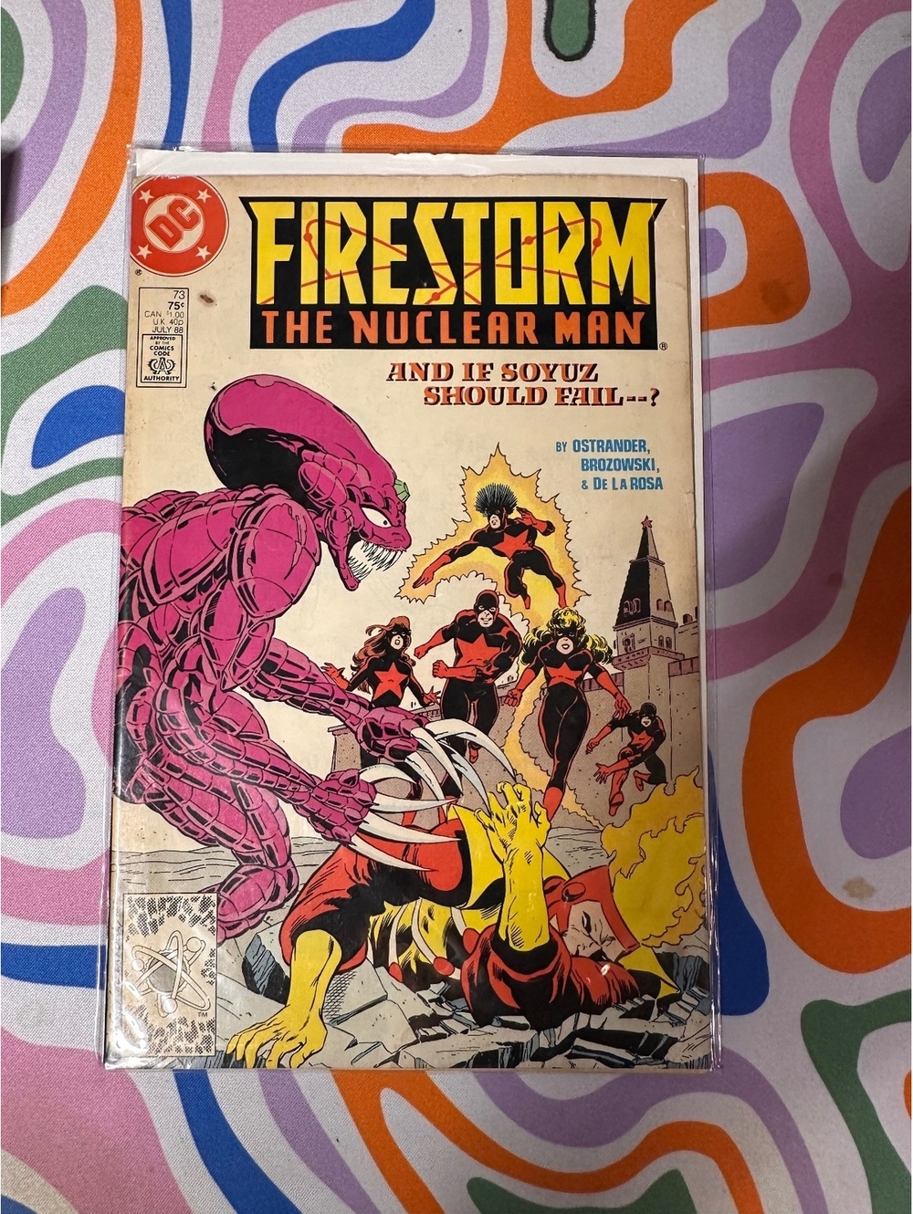 Firestorm The Nuclear Man comic book issue 73